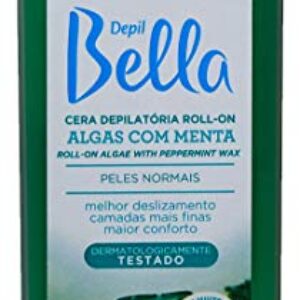 Cera Depilatória Refil Roll-On Algas e Menta Depil Bella 100 g