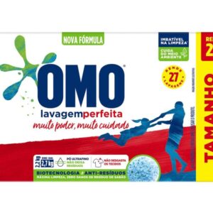 Sabão em Pó Omo Lavagem Perfeita Tamanho Família 2,2kg - Sabão em Pó