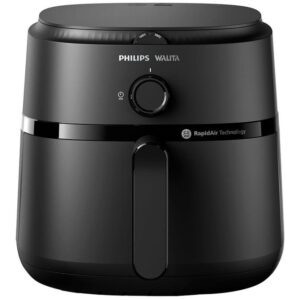 Fritadeira Elétrica sem Óleo/Air Fryer Philips Walita Série 1000 XL NA130 Preta com Timer 6,2L - Fritadeira sem Óleo / Air Fryer