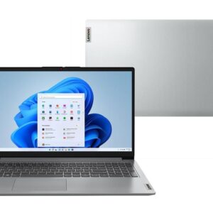 Notebook Lenovo IdeaPad 1i Intel Core i3 4GB RAM - 256GB SSD 15,6” Windows 11 82VY000TBR - Notebook Lenovo