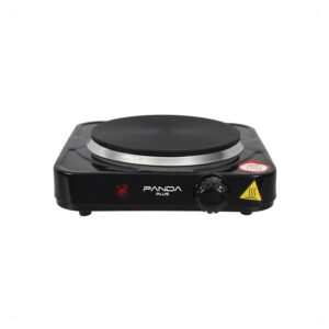 Fogão Elétrico Cooktop de Mesa 1 Boca 1000W, Design Moderno, Compacto e Portátil, Superfície de Fácil Limpeza, Controle de Temperatura Preto - AMG - Cooktop 1 Boca
