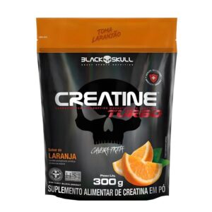 Creatina Turbo Refil 300g - Black Skull - Creatina