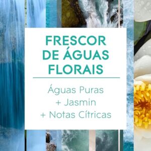 Glade Aromatizador de Ambiente Toque de Frescor, Óleos Essenciais, 4 Refis de Frescor de Águas Florais, 12ml Cada