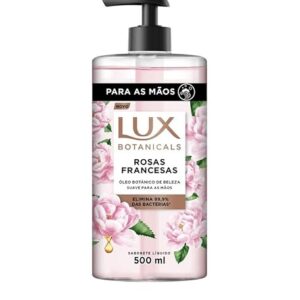 Lux Sabonete Líquido Para Mãos Rosas Francesas 500Ml