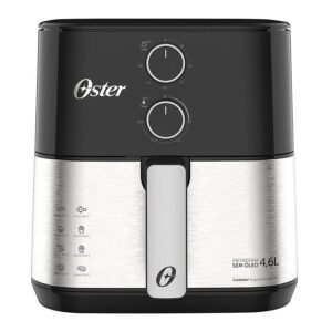 Fritadeira Elétrica Sem Óleo Oster 1500W 4,6 Litros 220V OFRT520-220 - Fritadeira sem Óleo / Air Fryer