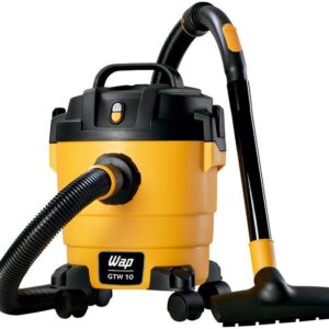Aspirador de Pó e Água Wap GTW 10 com Porta - Acessórios 1400W Amarelo e Preto - Aspirador de Pó e Água