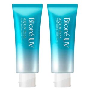 Bioré Uv Aqua Rich Watery Essence Kit com Dois Protetores Solares FPS50 - Protetor Solar
