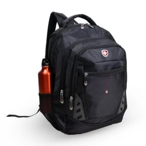 Mochila Executiva para Notebook Fuji, 3 Compartimentos - Preta - Swiss Move - Bolsas e Mochilas para Notebook