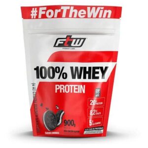 100% Whey Protein Refil Cookies 900g - FTW - Whey Protein
