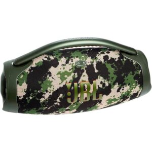Caixa de Som Portátil JBL Boombox 3, 80 RMS, Bluetooth, P2, À prova d'água, Militar - JBLBOOMBOX3SQUADBR - Caixa de Som Bluetooth / Portátil JBL