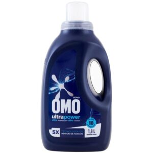 Sabão Líquido Omo Ultra Power Original 1,8L - Sabão Líquido