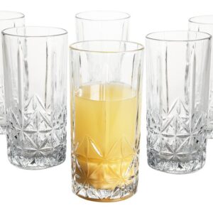Jogo de Copos de Vidro 350ml 6 Peças Haus Concept - Pavillion - Copo de Água / Suco