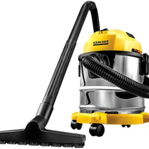 Aspirador de Pó e Água 3 em 1 Kärcher com Filtro HEPA 1700W WDL 1S Amarelo - Aspirador de Pó e Água