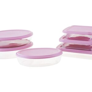 Conjunto de Assadeiras de Vidro Marinex - 15760201323776 6 Peças - Formas e Assadeiras