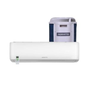 Ar-Condicionado Split Agratto Hi Wall One Top 9.000 Btus/h Frio Branco ACST9F-02 - 220V - Ar Condicionado Split