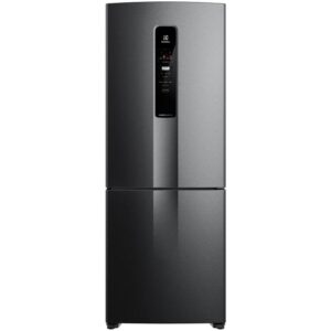 Geladeira/Refrigerador Electrolux Frost Free - Inverse Black Inox Look 490L IB7B - Geladeira / Refrigerador Inverse
