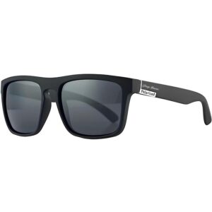 Óculos de Sol Masculino Quadrado Polarizado Original Preto - Village Heaven - Óculos de Sol