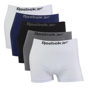 Kit 5 Cuecas Reebok Boxer Classic Microfibra Sortido - Cueca