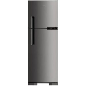 Geladeira Brastemp Frost Free Duplex 375L Inox com - Compartimento Extrafrio Fresh Zone BRM44HK - Geladeira / Refrigerador
