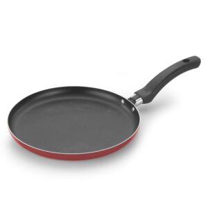 Frigideira Panquequeira Antiaderente 22cm Vermelha - Alumínio Nacional - Panquequeiras / Tapioqueiras