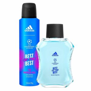 Adidas Best Of The Best Coffret - Perfume Masculino Eau de Toilette + Desodorante - Kit de Perfume