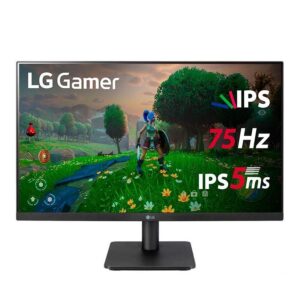 Monitor Gamer LG 27 Full HD, IPS, HDMI e VESA, FreeSync, Ajuste de Ângulo, Bordas Finas - 27MP400-B - Monitor Gamer