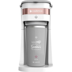 Cafeteira Elétrica Cadence Dream Rosé Gold com Copo Térmico - Cafeteira Elétrica