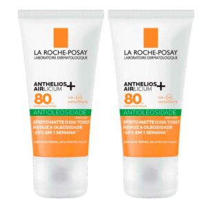 La Roche-Posay Anthelios Airlicium+ Kit com 2 Unidades - Protetor Solar Facial FPS80 - 40g - Protetor Solar Facial Dermocosmético