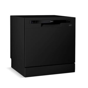 Lava Louças 8 Serviços Preta Midea - Lava-Louças 8 Serviços