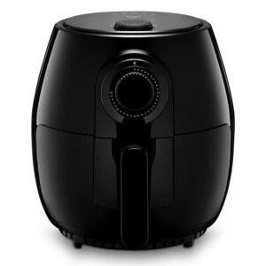 Fritadeira Elétrica Elgin Quick Fryer 4 Litros Preta 1350W - Fritadeira sem Óleo / Air Fryer