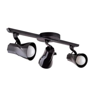 Luminária de Teto Spot Trilho Direcionável Octa 3 Lâmpadas Praia Litoral E27 Bivolt - GQE - Spot
