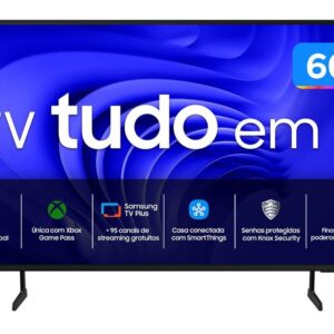 Smart TV 60” 4K UHD LED Samsung 60DU7700 - Wi-Fi Bluetooth Alexa 3 HDMI - TVs