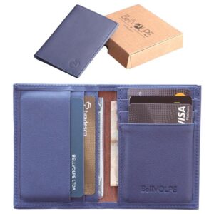 Carteira Masculina Slim Couro Legítimo Marca Bellvolpe - Carteira