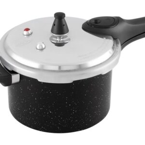 Panela de Pressão Brinox 4,2L Preta - Ceramic Life Pressure - Panela de Pressão