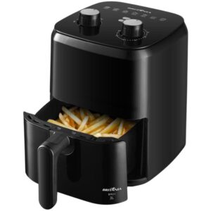 Fritadeira Elétrica sem Óleo/Air Fryer Britânia BFR31 Preto com Timer 3L - Fritadeira sem Óleo / Air Fryer