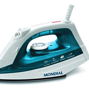 Ferro a Vapor, Mondial, Azul/Branco, 1200W, 220V - F-32