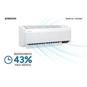 Ar Condicionado Split Inverter Samsung Windfree Connect 12000 Btus Quente/frio 220v ar12bseaawkxaz