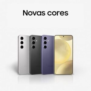 Smartphone Samsung Galaxy S24, Galaxy AI, Selfie de 12MP, Tela de 6.2" 1-120Hz, 256GB, 8GB RAM - Cinza