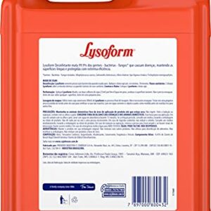 Lysoform Original, Desinfetante Líquido, Limpeza Pesada e Eficiente, 5l