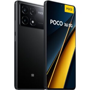 Smartphone Xiaomi POCO X6 Pro 5G 12GB+512GB NFC Dimensity 8300-Ultra 64MP câmera tripla 67W 120Hz AMOLED (Preto)