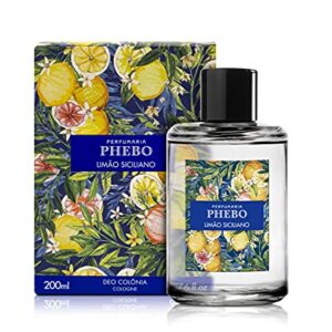 PHEBO - Deo Colônia Limão Siciliano 200ml