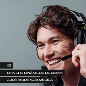 Headset Com Fio ASTRO A10 Gaming Gen 2 Com Microfone Flip-to-mute, Drivers de 32 mm, Compatível com Xbox Series X|S, Xbox One, Nintendo Switch, PC, Mac - Preto