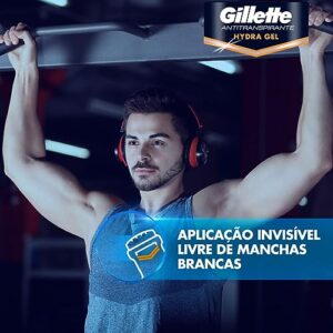 Gillette Desodorante Gel Antitranspirante Hydra Gel Vitamina E 82G