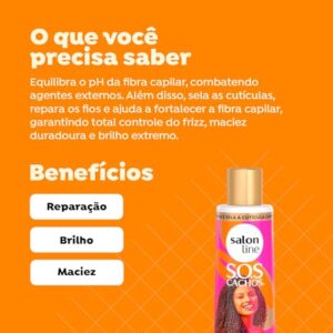 Salon Line, SOS ACIDIFICANTE CONDICIONANTE ANTIPOROSIDADE DE REPENTE PRONTA 300ML