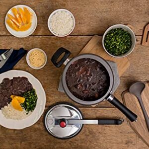 Panela de Pressão, Brinox, Vapt 7090/168, Prata