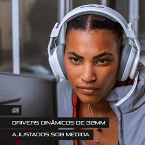 Headset Com Fio ASTRO A10 Gaming Gen 2 Com Microfone Flip-to-mute, Drivers de 32 mm, Compatível com Xbox Series X|S, Xbox One, Nintendo Switch, PC, Mac - Branco