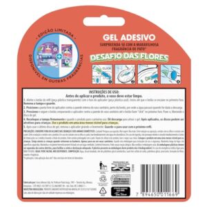 Pato Desodorizador Gel Adesivo Edição Limitada Desafio das Flores, Limpeza Banheiro, Vaso Sanitário Limpo e Perfumado, Com Aplicador, 6 Discos