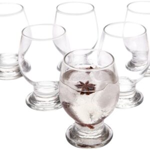 Jogo de Taças para Água e Suco de Vidro 250ml - 6 Peças Nadir Paulista - Taça de Água
