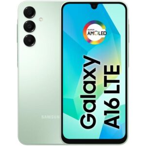 Smartphone Samsung Galaxy A16 128GB Verde Claro 4GB RAM 6,7" FHD+ Câm Tripla de até 50MP + Selfie 13MP Bateria 5000mAh - Samsung Galaxy