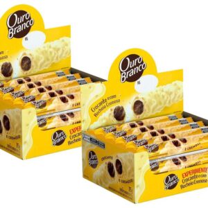 Kit Wafer Recheado Chocolate Branco Stick Lacta - 25g 30 Unidades - Chocolate / Barra de Chocolate